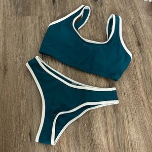 Teal Sport Bikini